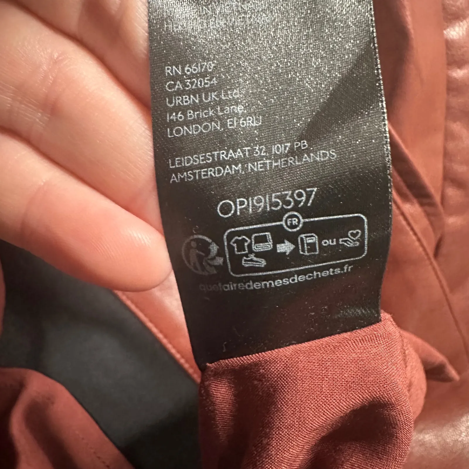 Anthropologie The Tommie Cap Sleeve Dress 3X Faux Leather Smocked Waist Front Zi - Image 11