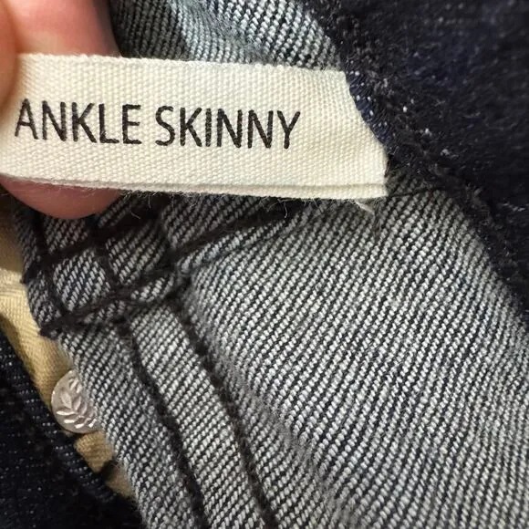 Rag & Bone Ankle Skinny in‎ Southgate Jean Size 25 Altered Length Inseam 21" - Image 6
