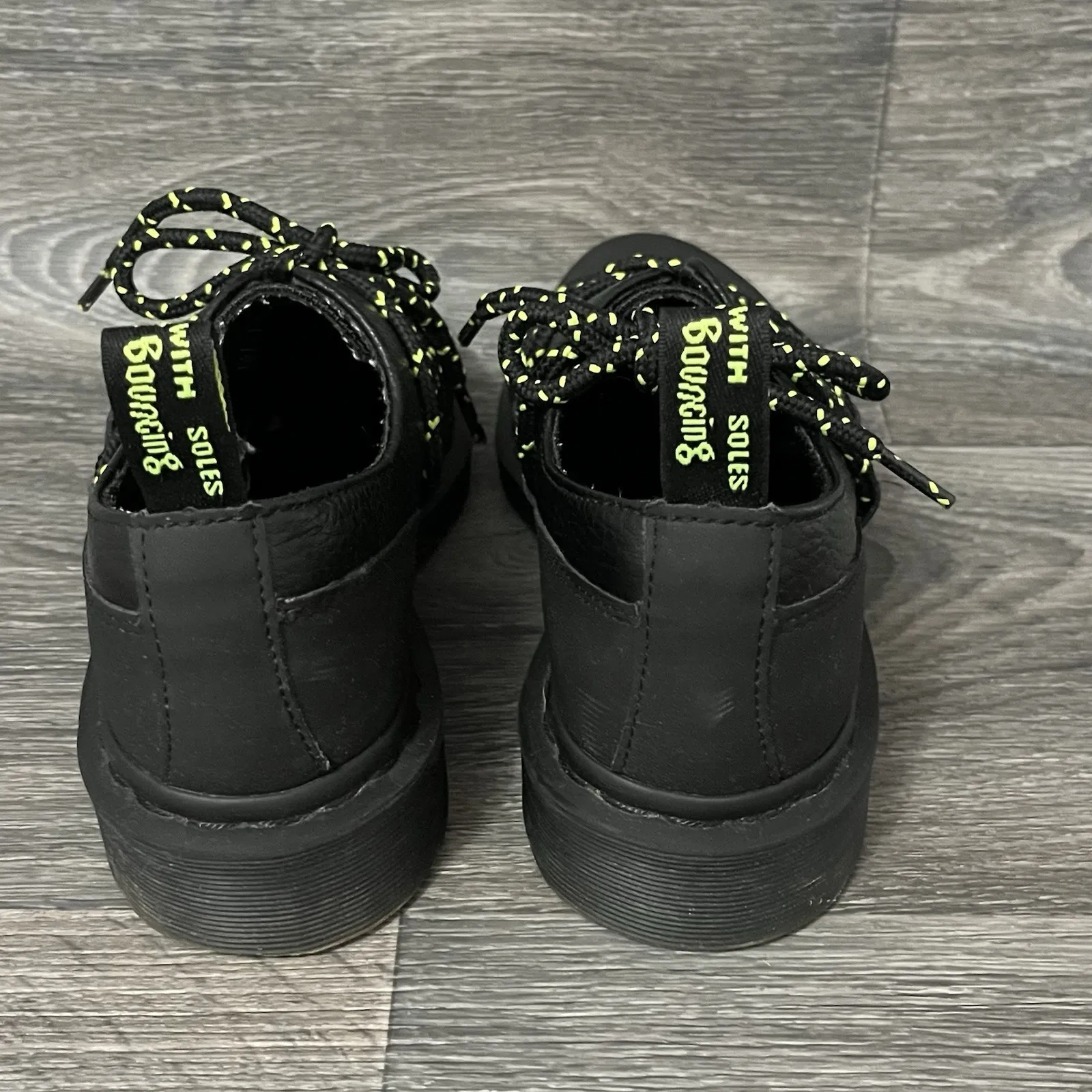 Dr. Martens AW004 Estrela Shoes Black Leather Women's US Sz 7, EU 38 Grunge - Image 8