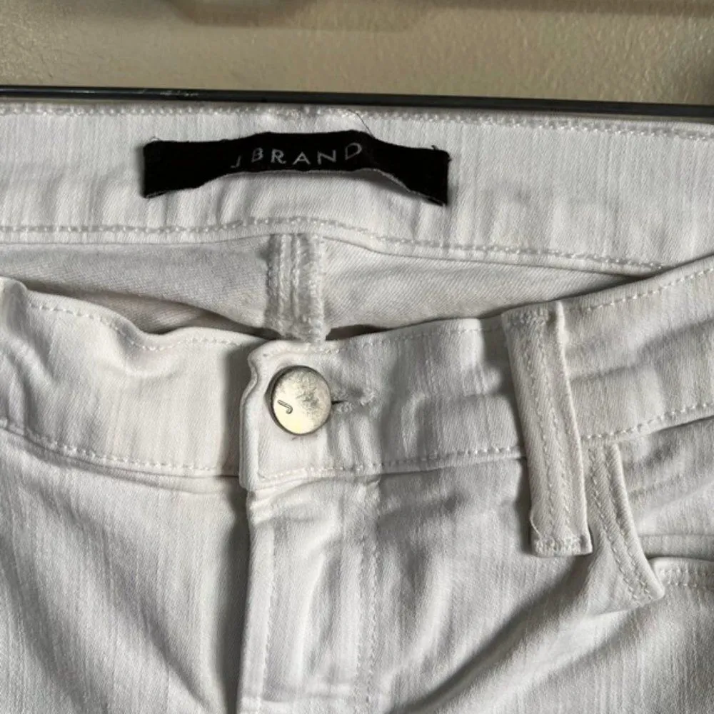 J Brand size 27 white jeans - Image 4