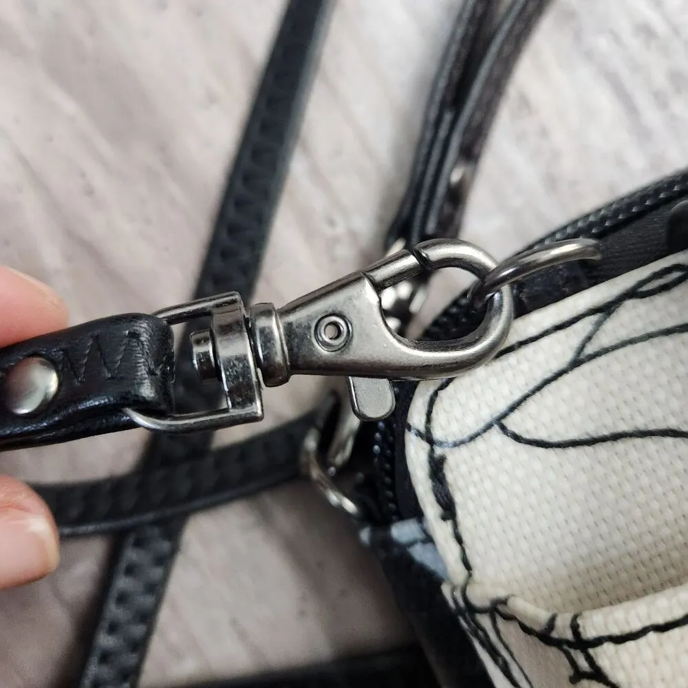 Sakroots Duo Wristlet & Crossbody Travel Bag Smartphone Artist Circle Peony - Image 7