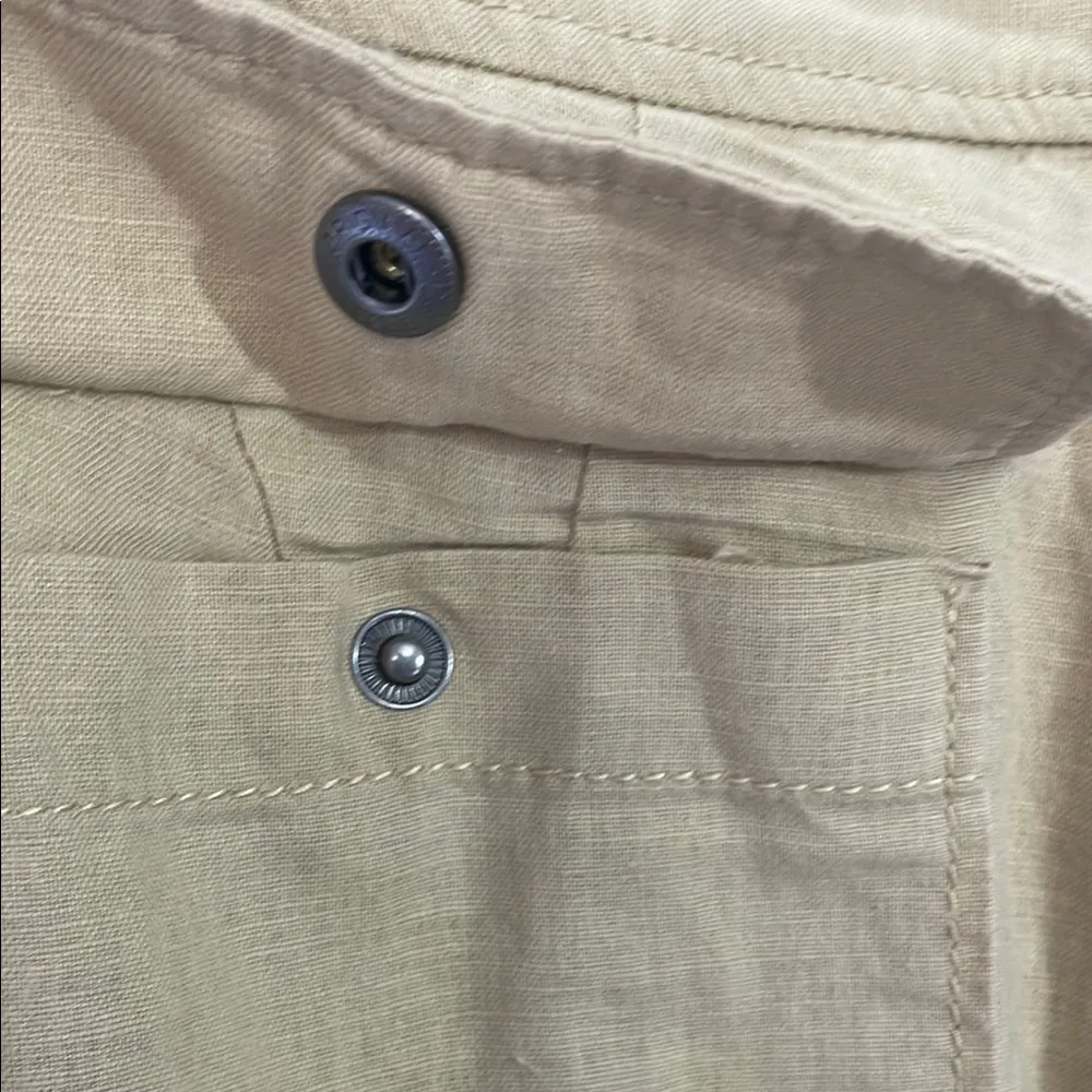 Nautica Tan Wide Leg Pants with Relaxed Fit - Image 3