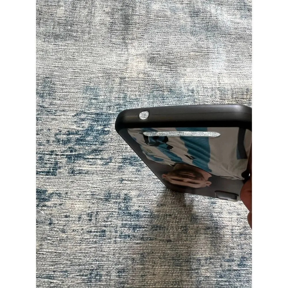 Black Lionel Messi Cloud Mobile Stratus C7 Phone Case - Image 4