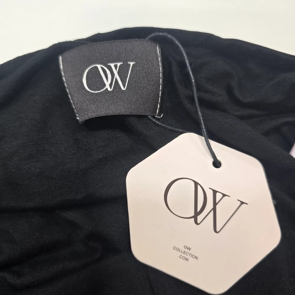 OW Collection Adeline Jumpsuit in Black M Size M - Image 5