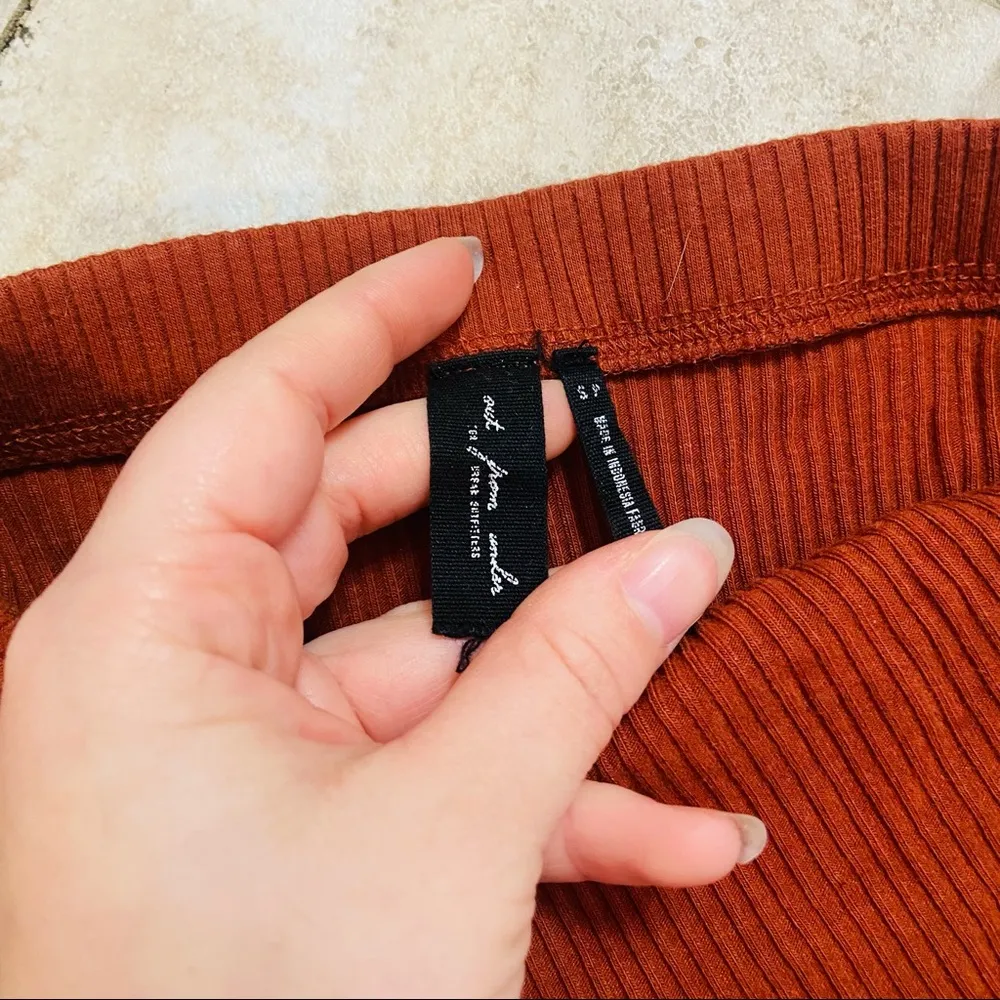 Urban outfitters out from under tube top knit thong one piece bodysuit - Image 2