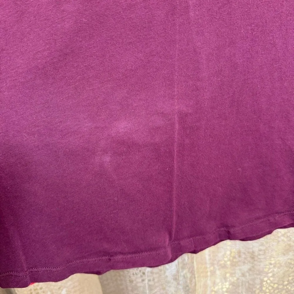 Victorias Secret Set Of 2 Lace Camisole Cotton Tank Tops Red Wine Medium - Image 5