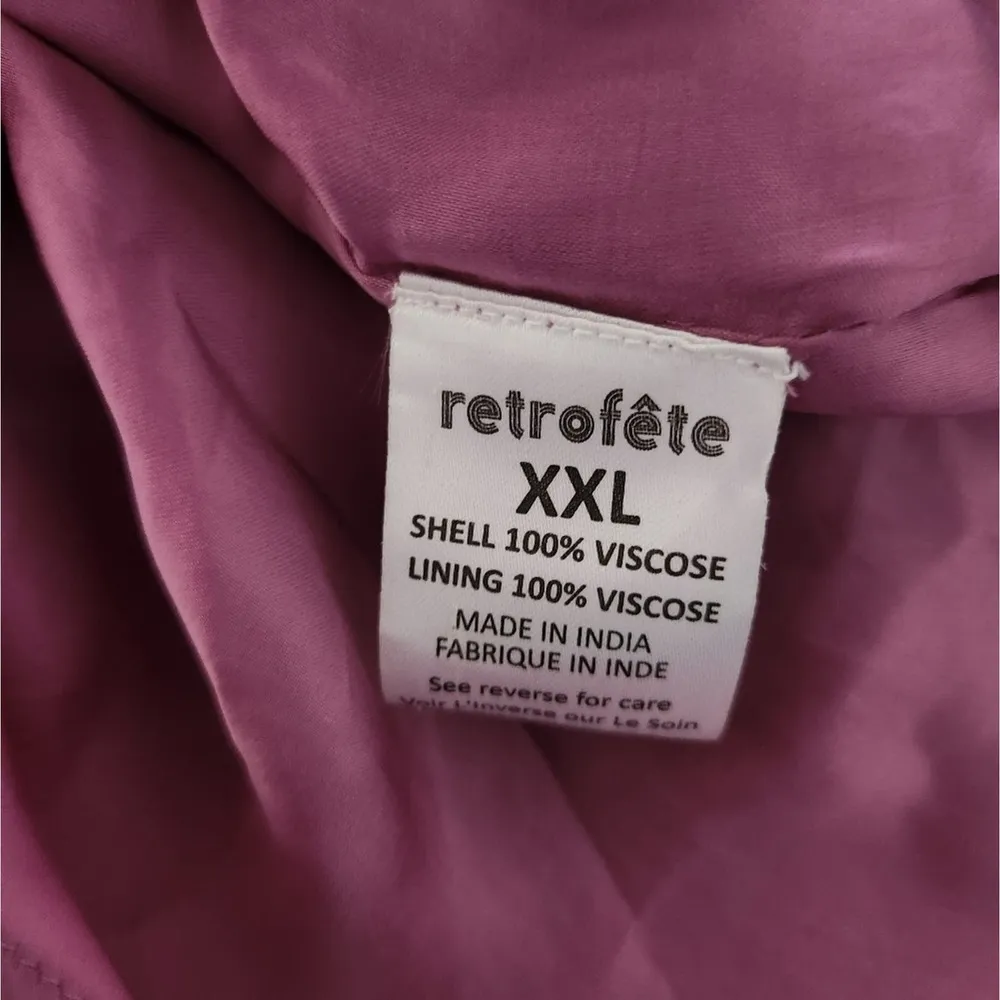 Retrofete Ella Sequin Dress in Lavender Purple/Pink Size XXL One Shoulder NWT - Image 11