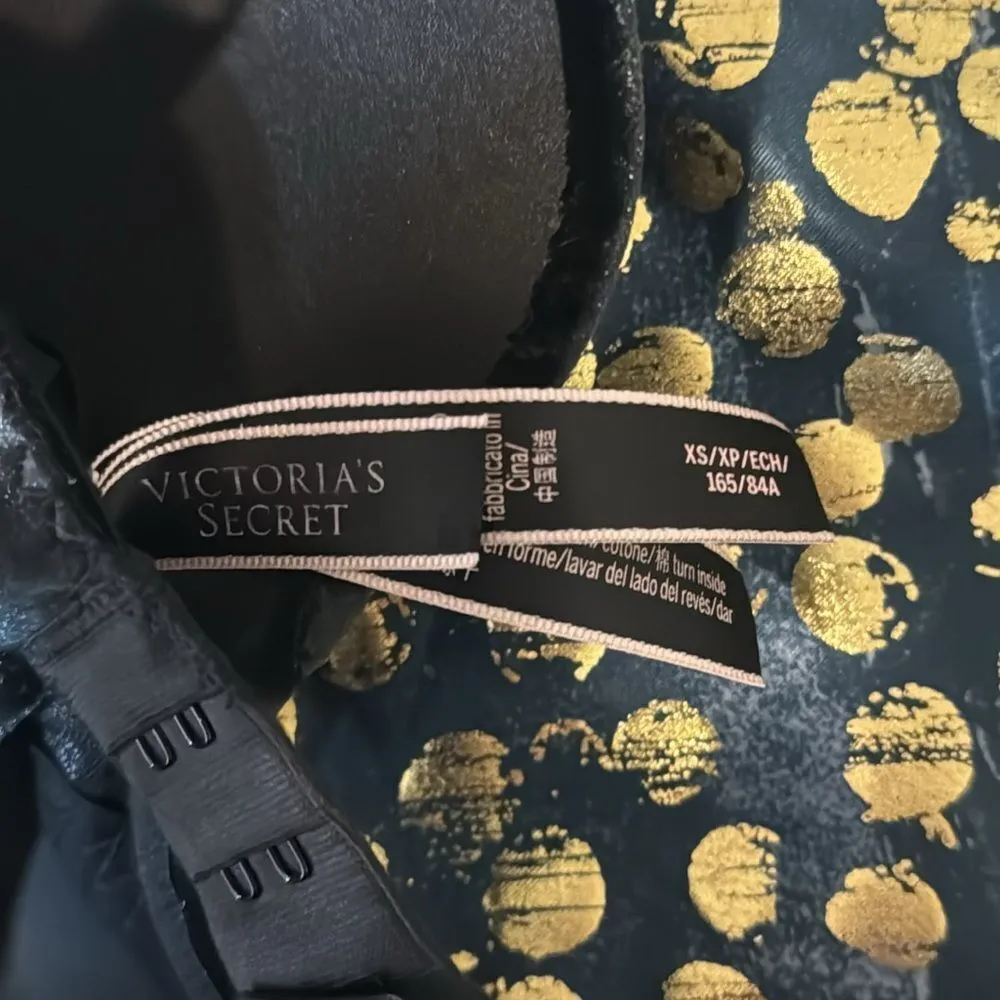 Victoria's Secret Velvet Rhinestone Studded Push-Up Teddy Bodysuit Top size XS - Image 9