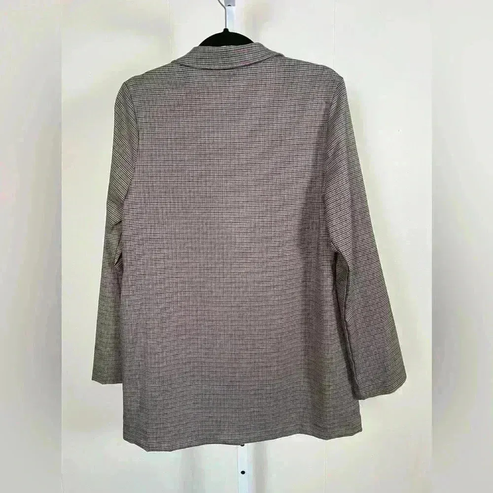 Chris & Carol Blazer With Small Houndstooth Pattern Size Large - Image 2