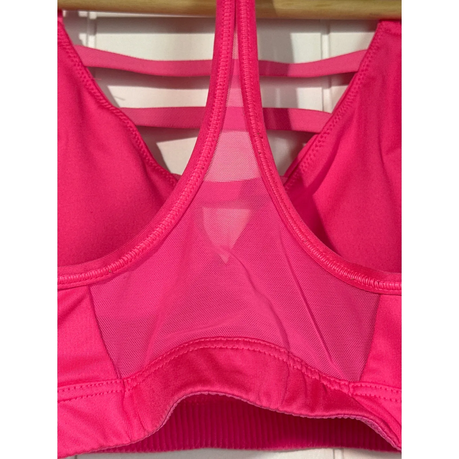 VSX Victoria Sport · Small · Pink · Strappy Racerback Performance Sports Bra - Image 3