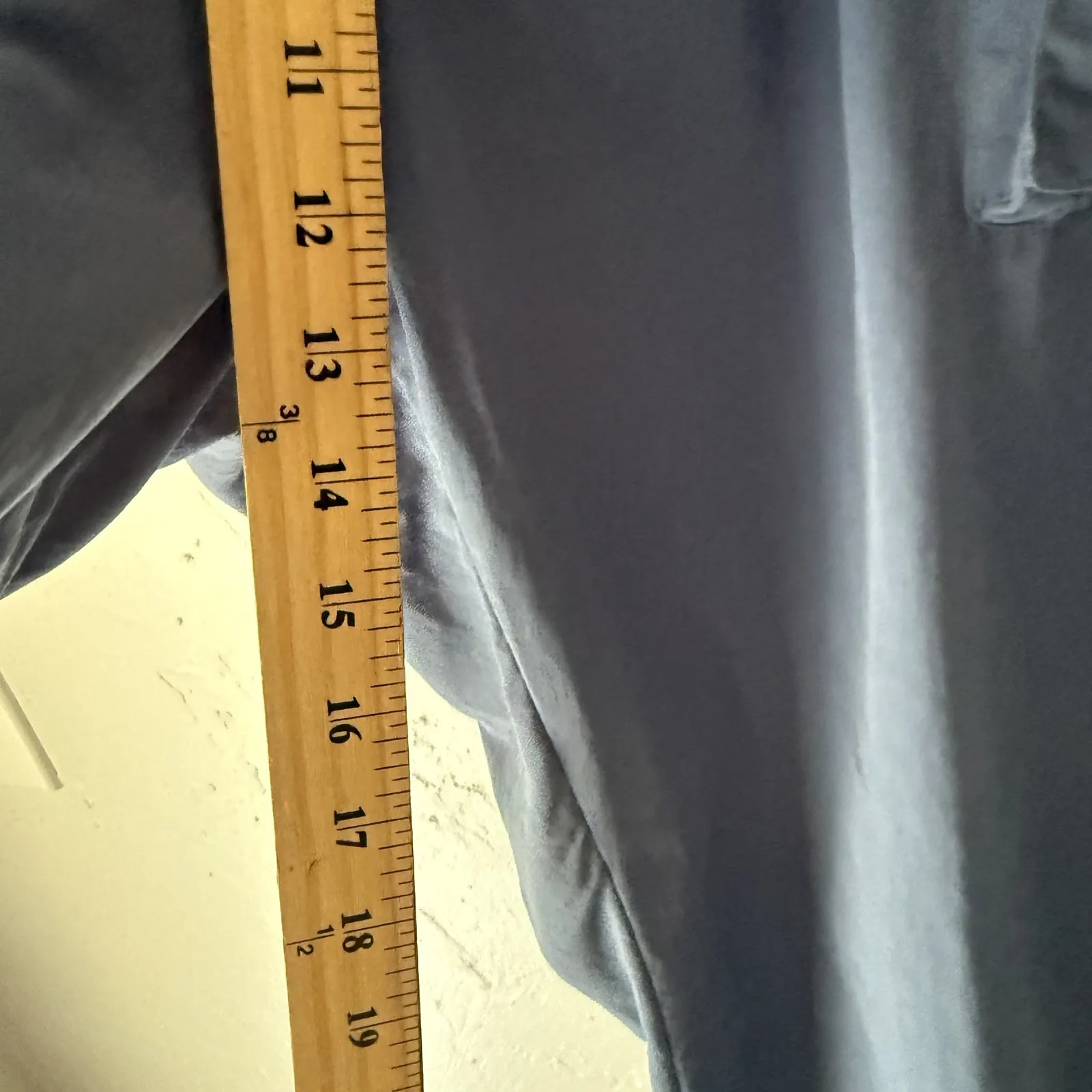 LL Bean Sportif Pants Vintage XL Blue Nylon Cargo Outdoor Hiking Lightweight USA - Image 5