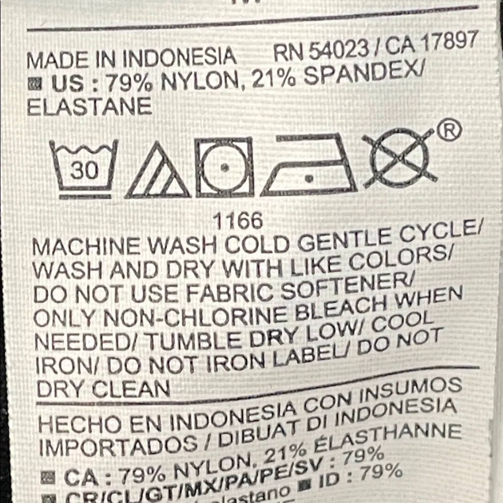 Old Navy Active Powersoft High-Rise Ribbed Black Leggings - Image 5