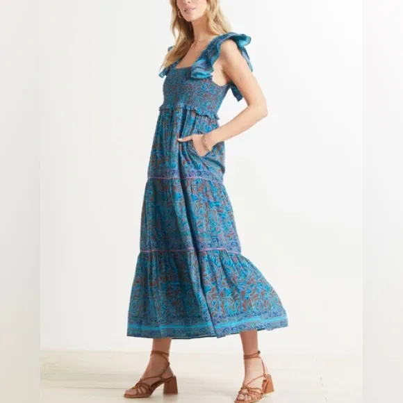 Cleobella Marilyn Ankle Dress Size S - Image 3