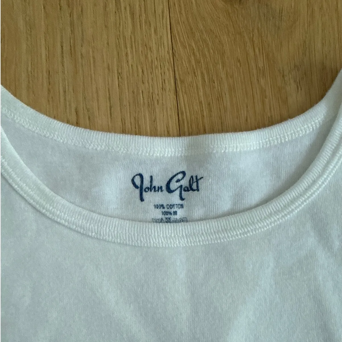 Brandy Melville John Galt Tee USA 1993 Dinosaur One Size White Multi - Image 2