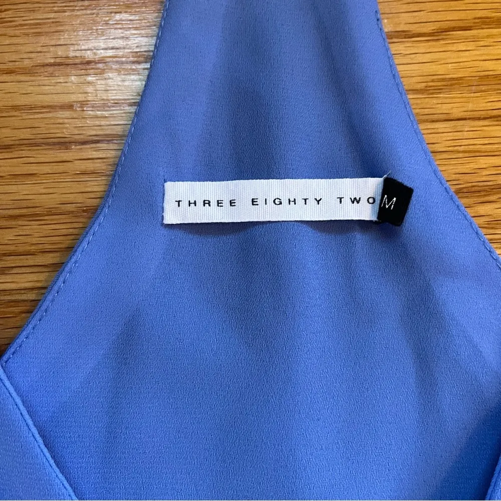tanner mini slip dress in blue size medium - Image 3