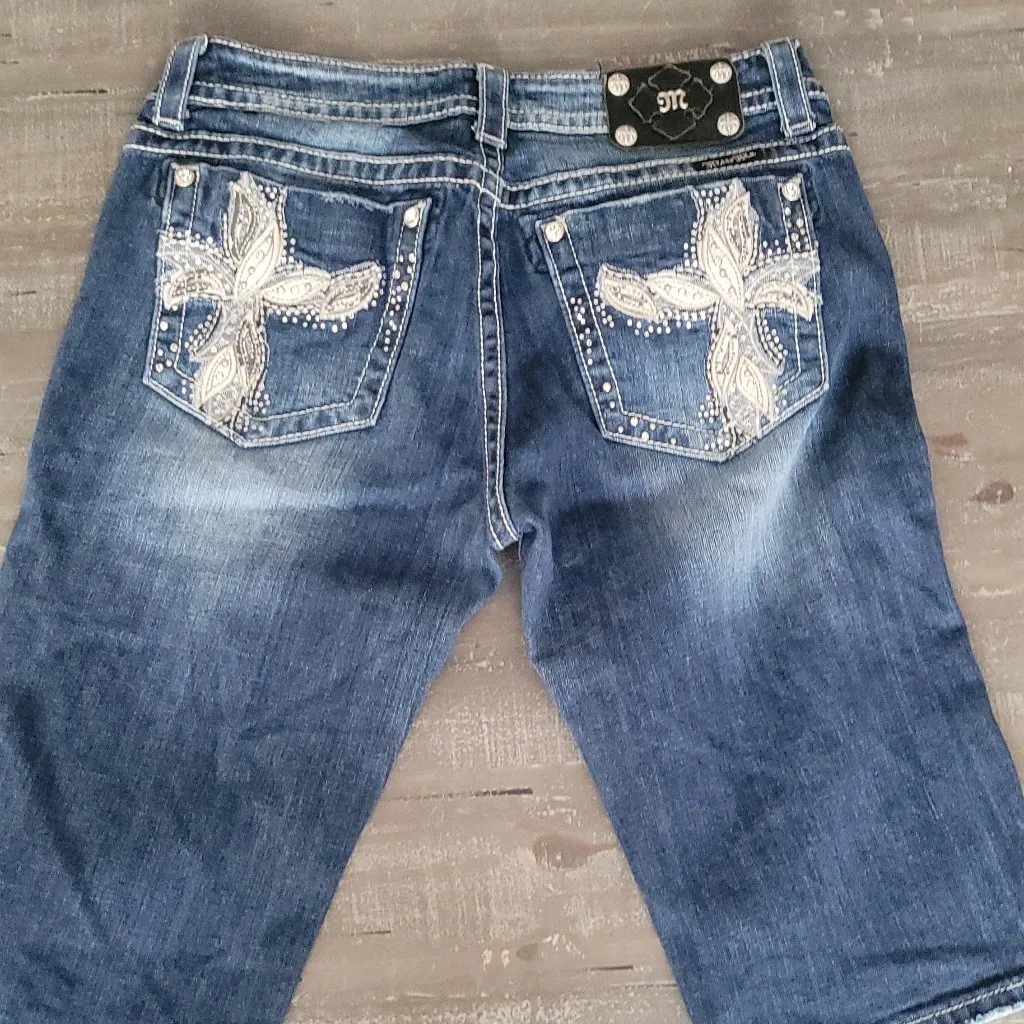 Miss Me Denim Bermuda shorts size 32 - Image 11