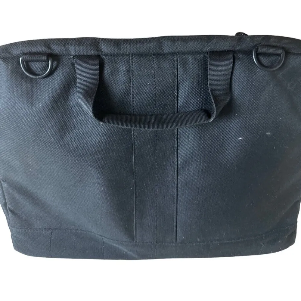 Unbranded Laptop, travel, work Bag With Handles & Zipper Closure Black Large - Image 3