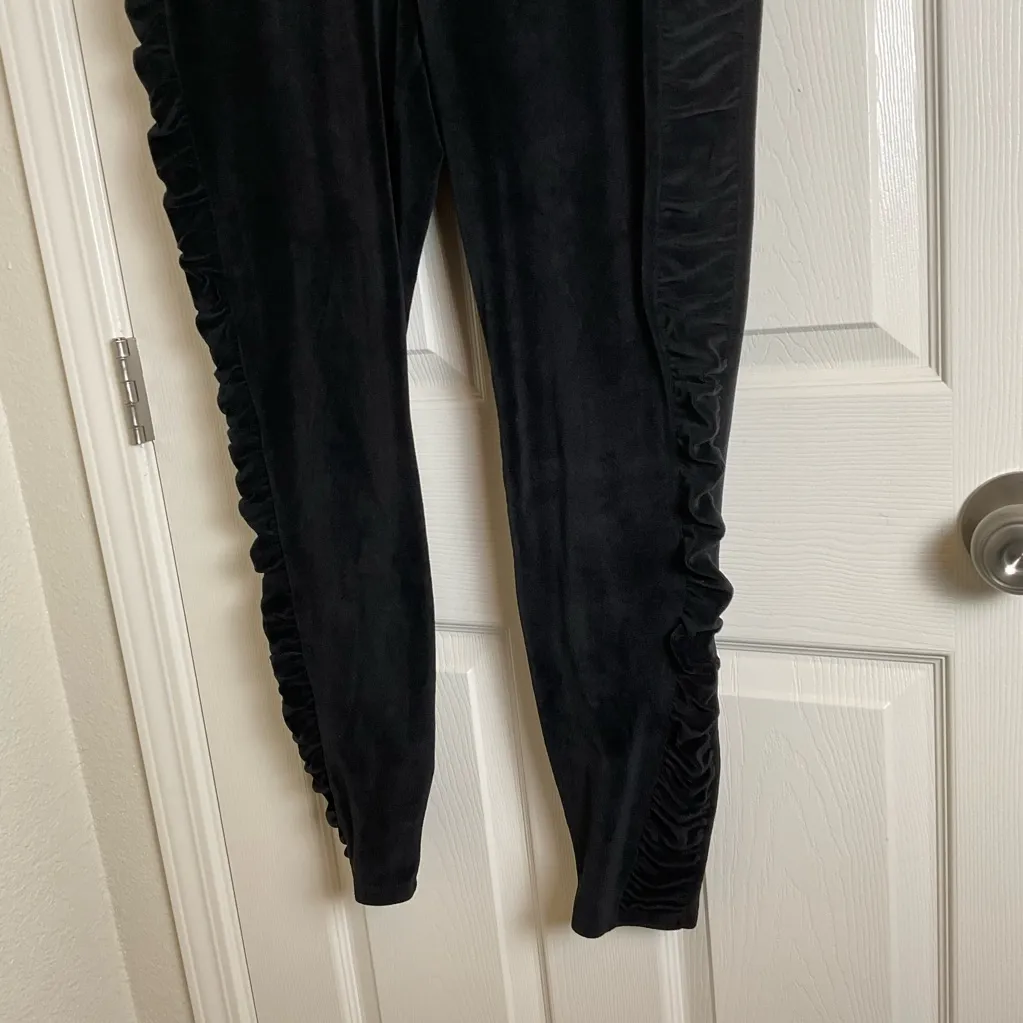 TORRID Signature Waist Ruched Velour Side Legging size 2 18-20 - Image 4