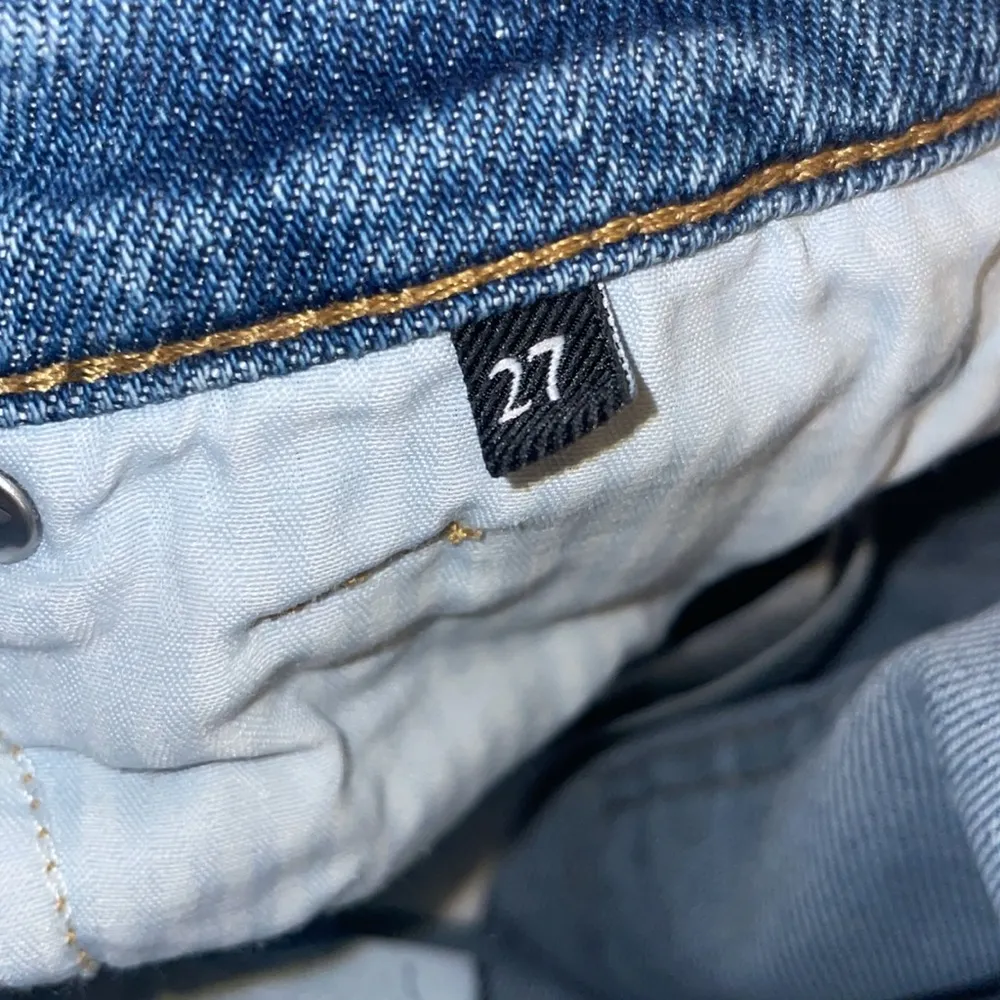 7 for all Mankind Women’s 27 HW Slim Kick Jeans Luxe Vintage - Image 4