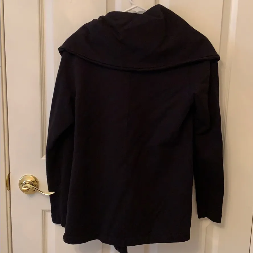 Beyond Yoga  shawl collar drape front jacket - Image 4