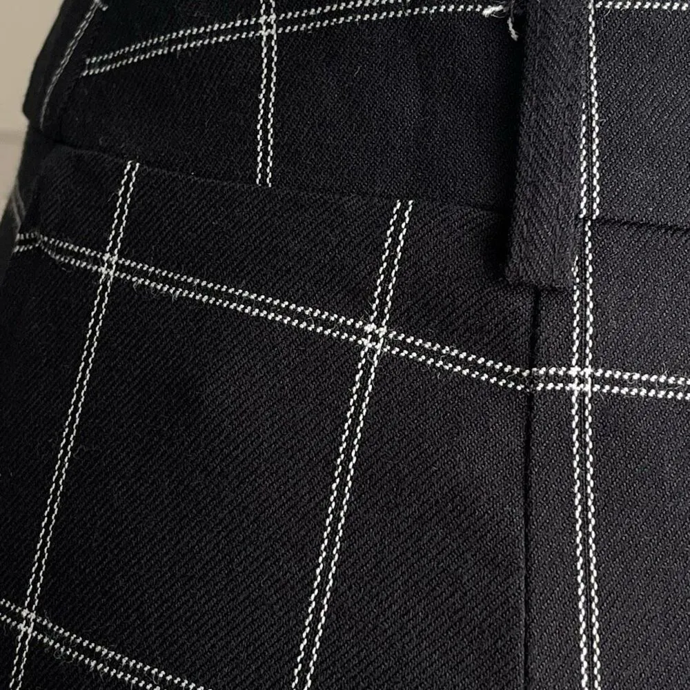 NWT Le Chateau Grid Check Pencil Skirt - 1/2 - Image 6