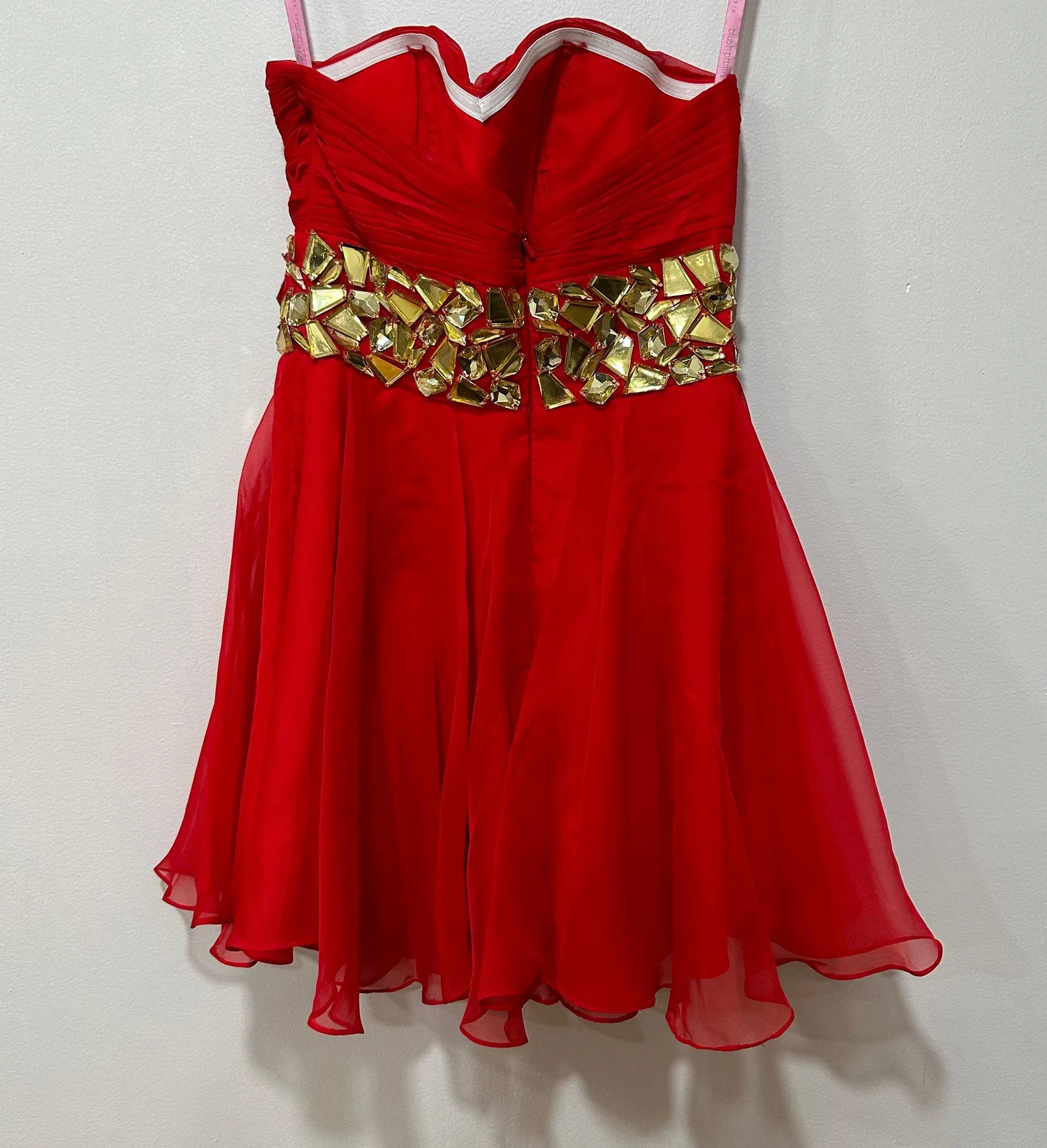 red mini dress  Size 4 - Image 2