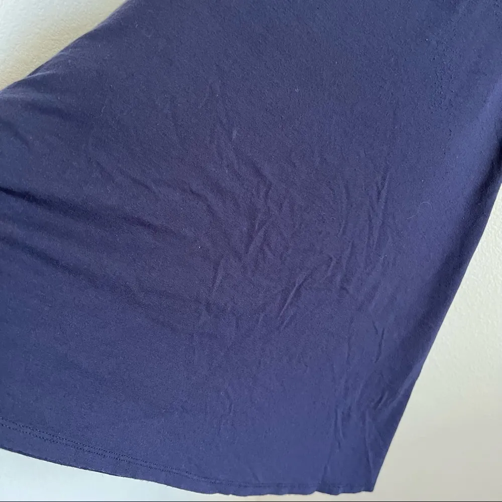 Fighting Eel Navy Blue Stretchy Tank Dress Small - Image 7