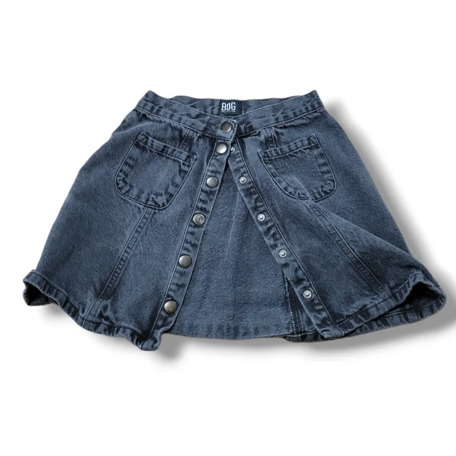 BDG Skirt Size Small W23" A-Line Denim Skirt Jean Skirt  - Image 3