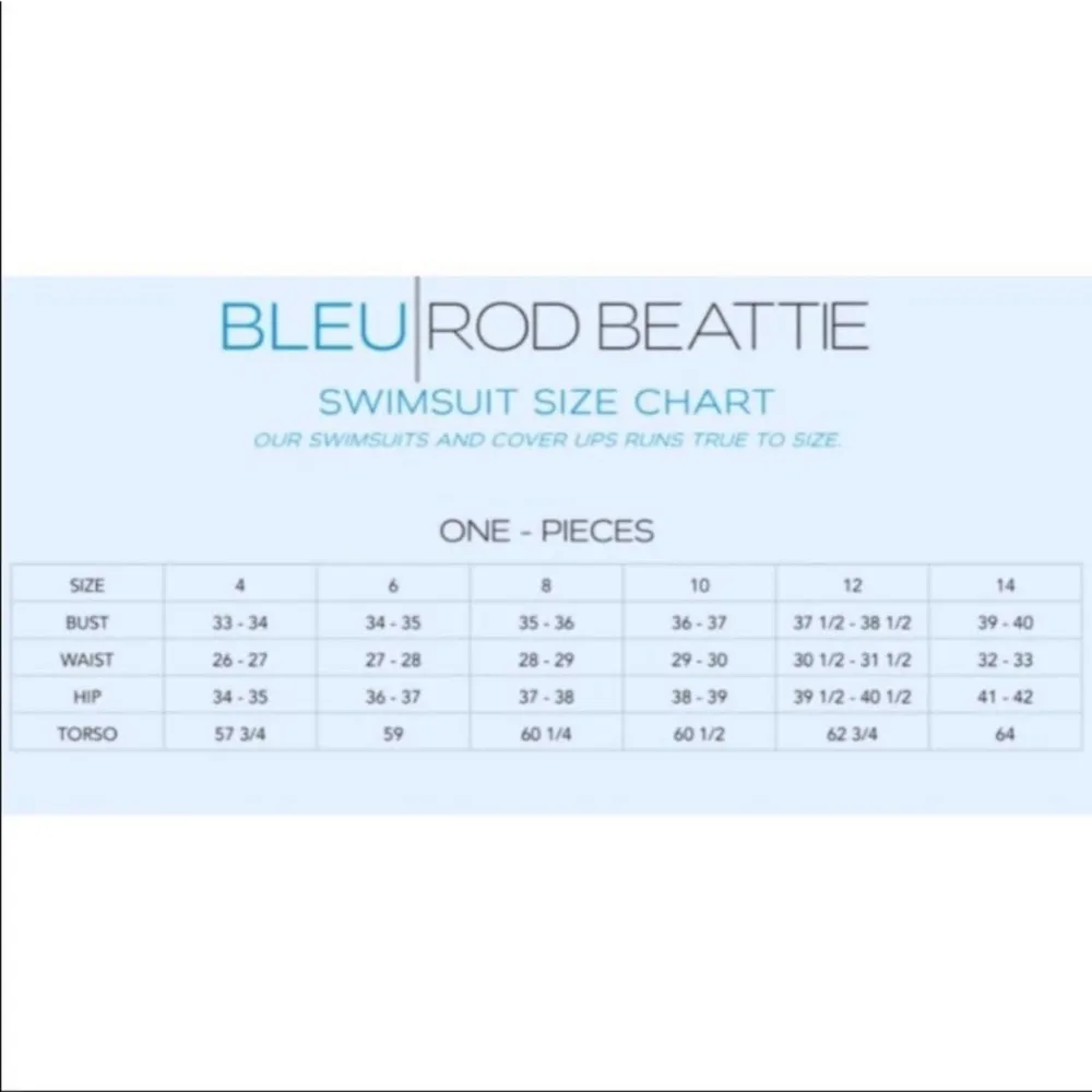 Bleu Rod Beattie Bandeau Shirred One Piece Swimsuit - Image 7