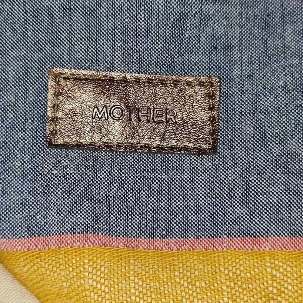 Mother Womens Goin South Sleeveless Shirt Dress Medium‎ Tan - Image 4