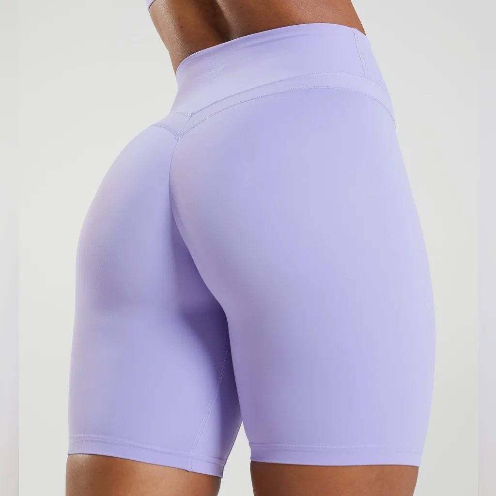Gymshark Whitney Cycling Shorts - Wildflower Purple - Image 2