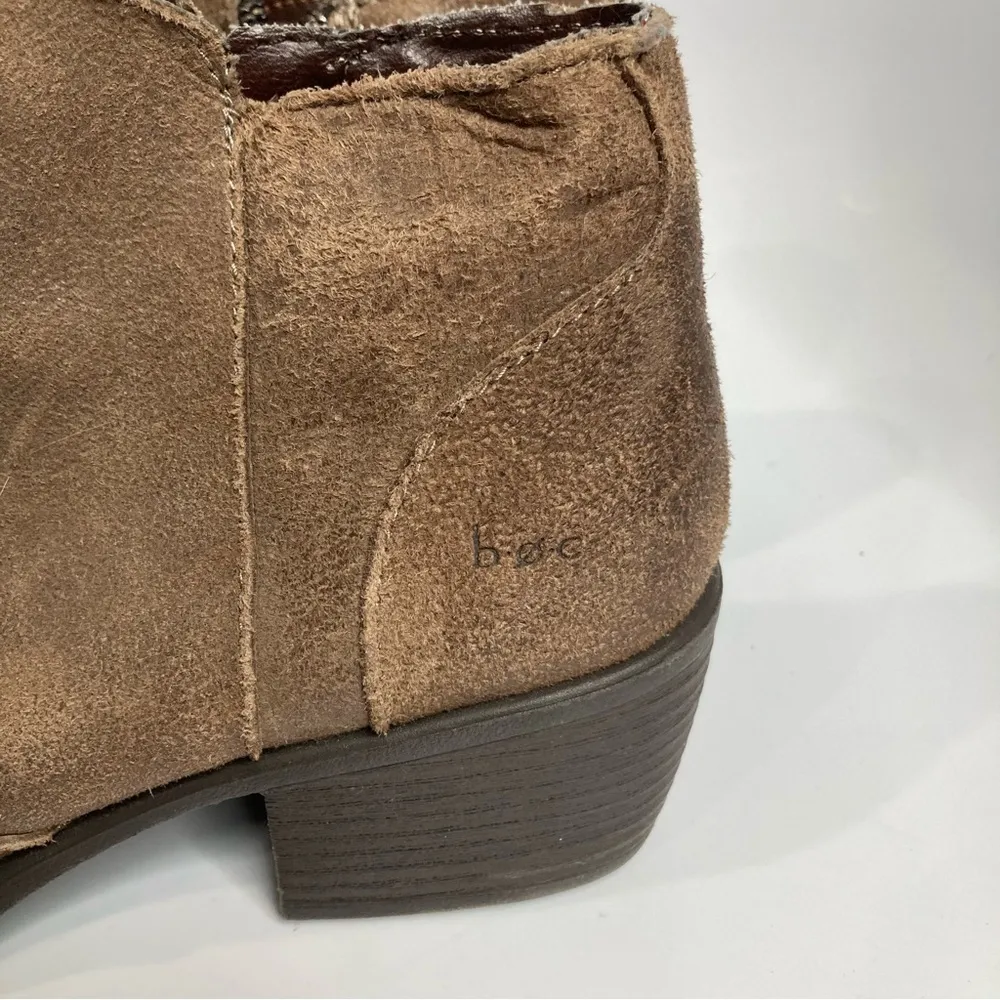B.o.c. Leather boots size 8.5‎ Brown - Image 4