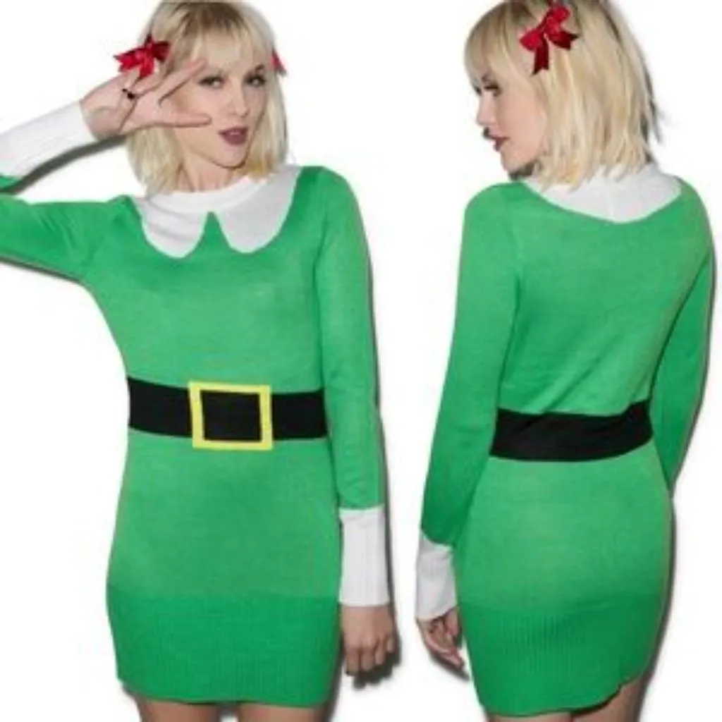 Tipsy elves, Christmas Sweater Dress - Image 2