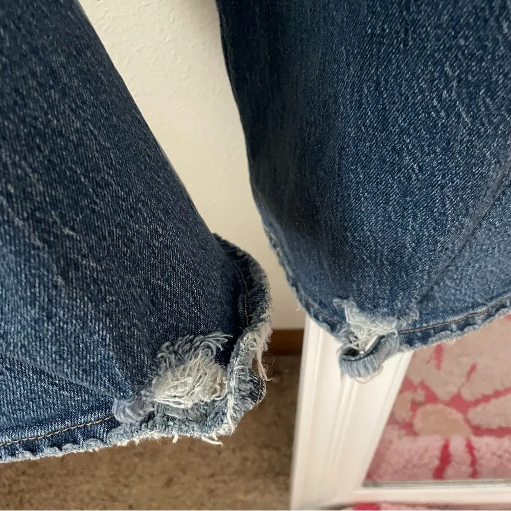 Levi's 70s High Waisted Flare Jeans in Sonoma Step - Image 8