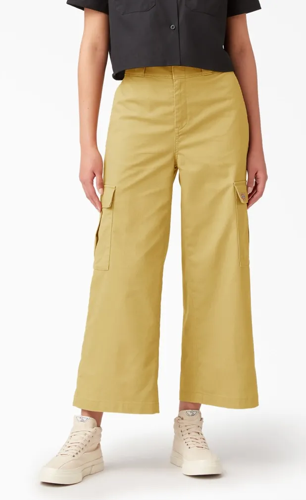 Urban Outfitters Dickies Regular Fit Cargo Pants Stonewashed Dark Khaki 6 - Image 1