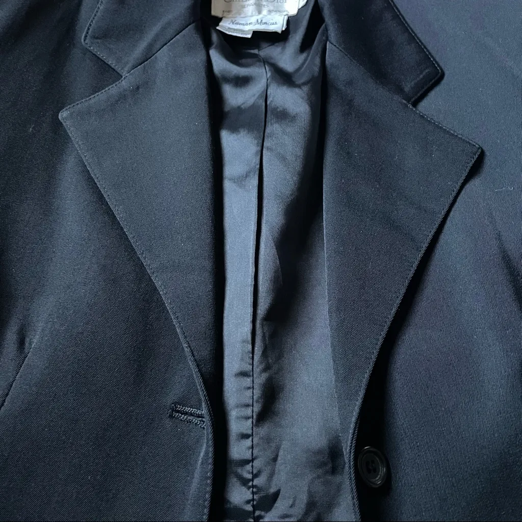 CHRISTIAN DIOR Black Blazer - 100% Wool - Image 7