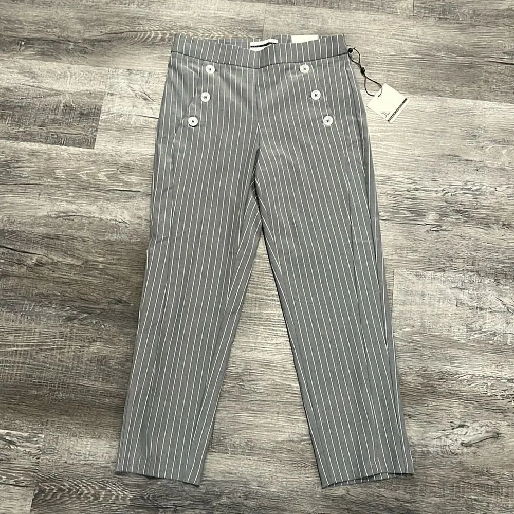 Jules & Leopold NWT pull on (stretch) slim leg crop pant trousers (s/p) - Image 3