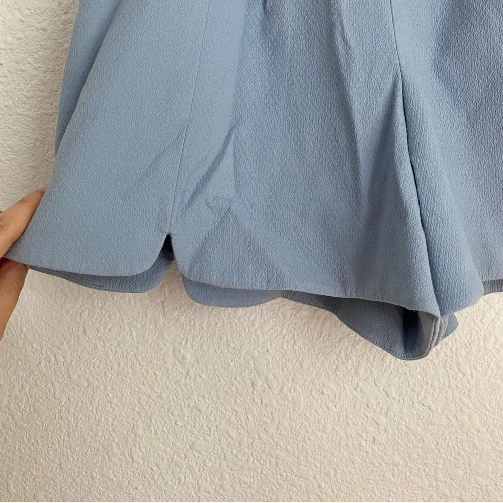 Apuweiser-Riche light blue high waist petal shorts size 1 / XS - Image 2
