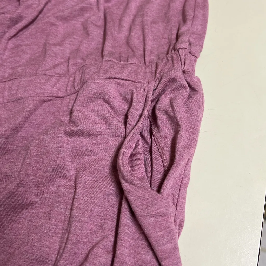 32 Degrees Cool Mauve Short Sleeve Drawstring Dress - Size XXL - GUC - Image 3