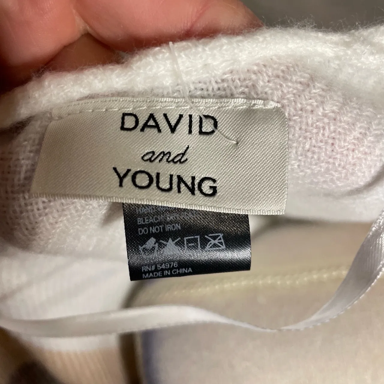 David And Young Multicolored Striped‎ Fringed Edges Tie Waist Poncho Shawl OS - Image 4