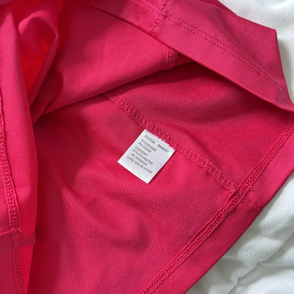 Tail Tank Top Womans Size Medium Hot Pink Scrunch Tennis Golf Yoga Outdoor - Image 6