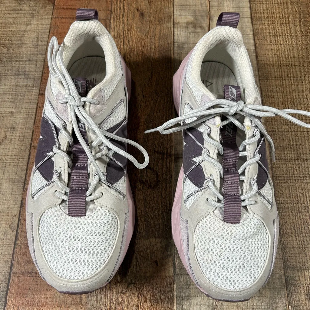 New Balance Tektrel Women’s Size 8.5 Trail Running Grey Matter Dark Ice Shoes - Image 4