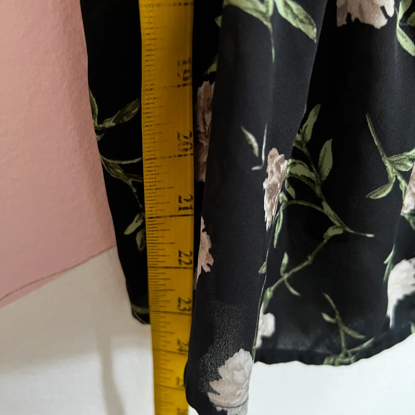 Black Sheer Floral Tank Top, Goth Whimsigoth Grunge Indie Sleaze Fairycore Small - Image 5