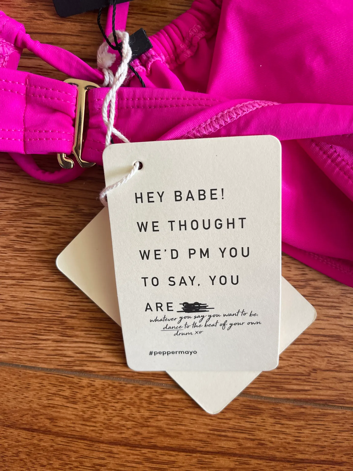 Exclusive - Lush Life Bikini Top - Magenta - Image 5