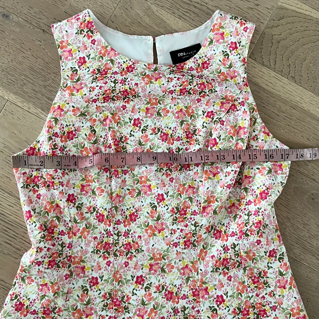 RN Studio Ronnie Nicole Floral Fit & Flare Dress Women’s Size 6 Spring Wedding - Image 7