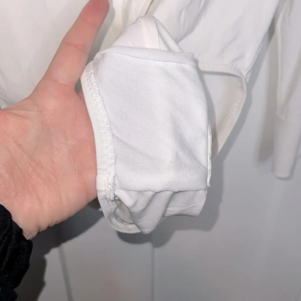 Norma Kamali NWOT  Collared Brief Bodysuit - Image 5