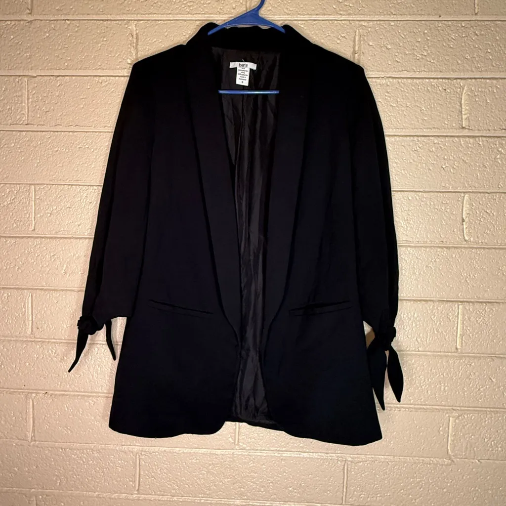 Bar III Classic Black Garment blazer - Image 2