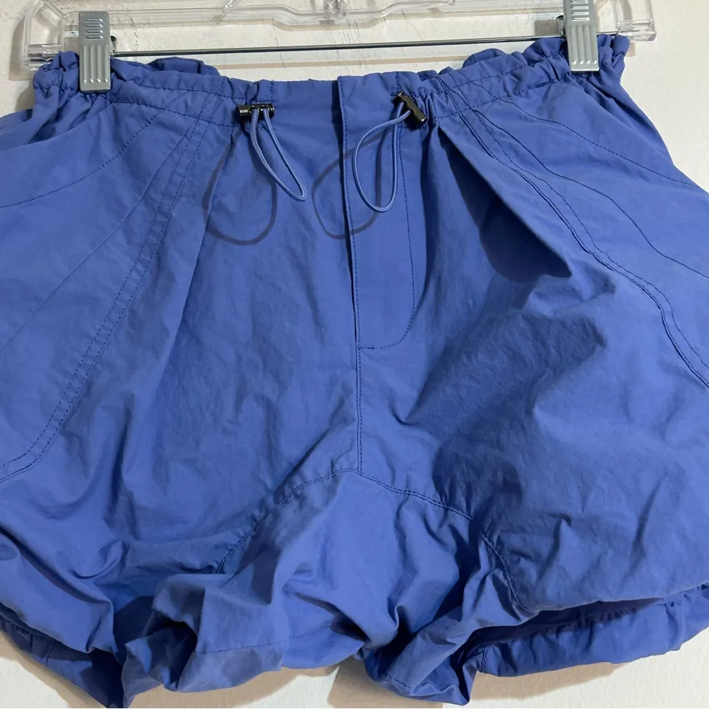 Free People Camp Out Nylon Shorts in Blue Fizz Size XS - Image 3