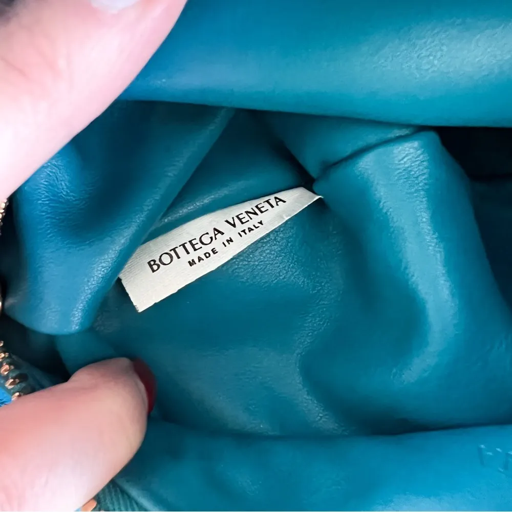 Bottega Veneta Jodie Mini Knotted Intrecciato Leather Tote Bag in Blue - Image 14