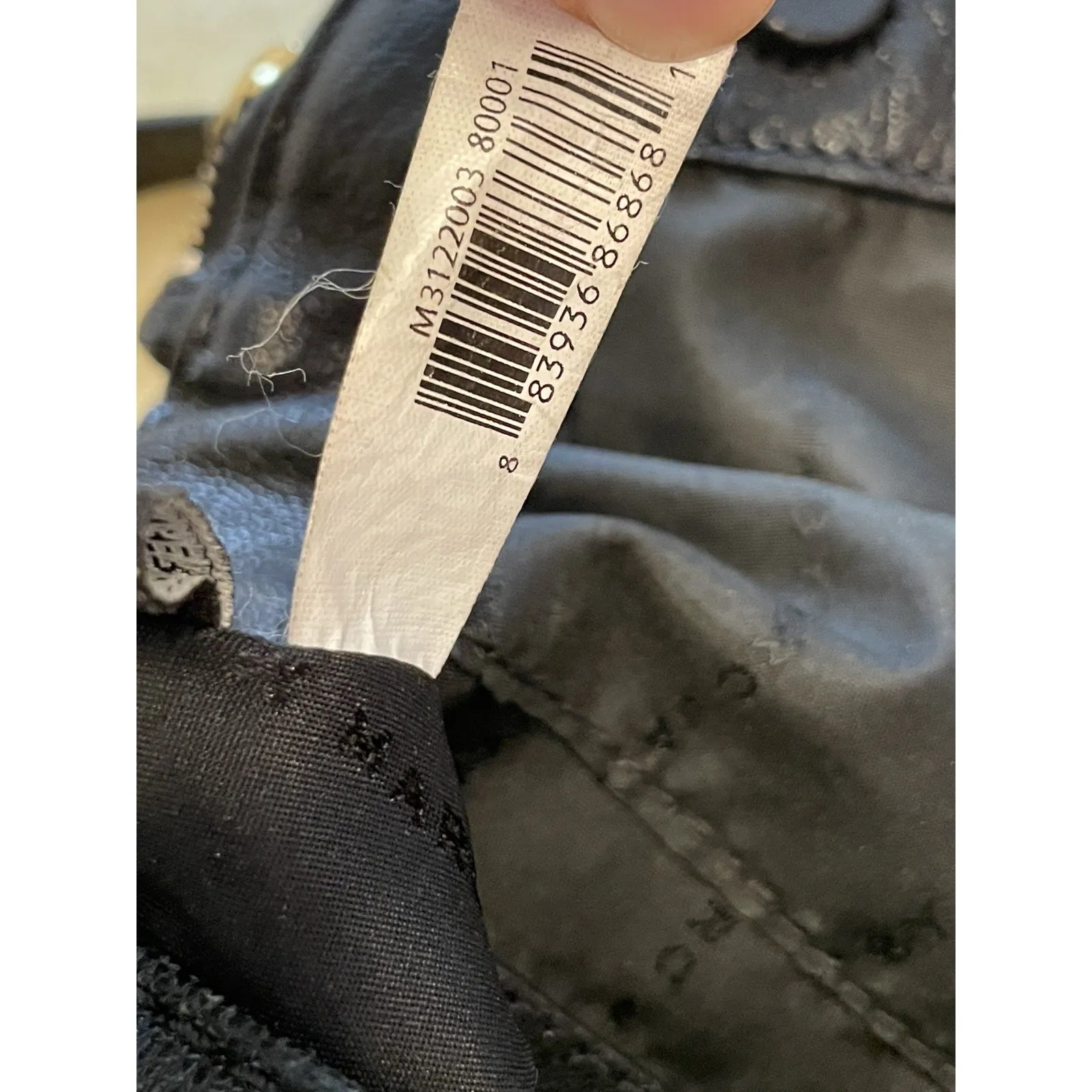 Marc by Marc Jacobs Bag Black Goat Leather Crossbody Handbag Purse Zipper‎ Used - Image 13